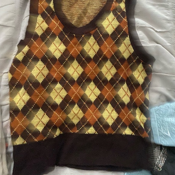 Checkered vest - Picture 2 of 2